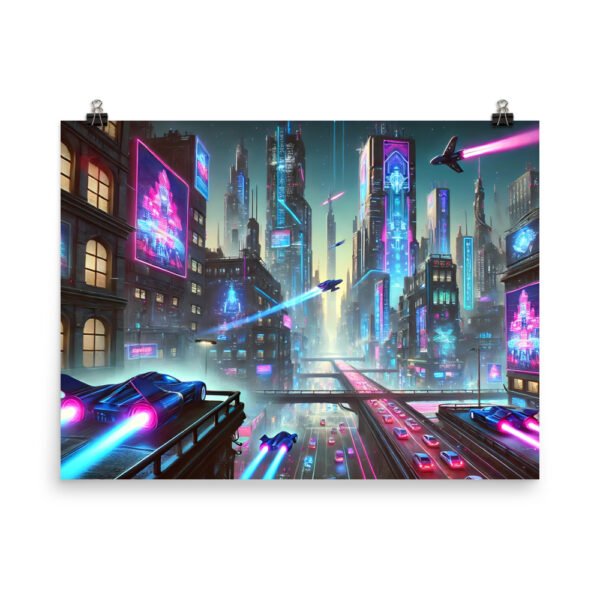 Cyberpunk 16x20 in. Horizontal Poster